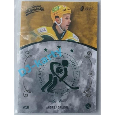 2021 Legendary Cards League Dynasty Vsetín Andrej Galkin #16