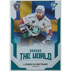2021/22 Sportzoo TIPSPORT ELH 2. série #ATW-67 Ludwig Blomstrand Around The World 21/30