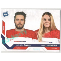 2021/22 MK reprezentace #098 M. Špaček / T. Vanišová ZOH PROMO