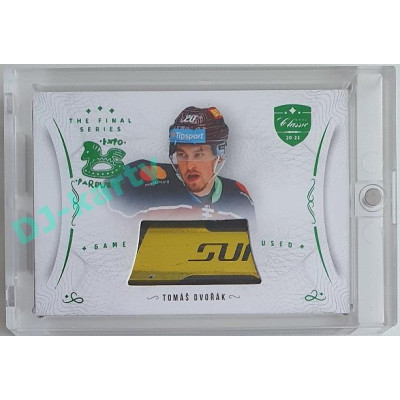 2021/22 OFS The Final Series Game Used Stick #STI-DVT Tomáš Dvořák 1/1 EXPO Pardubice