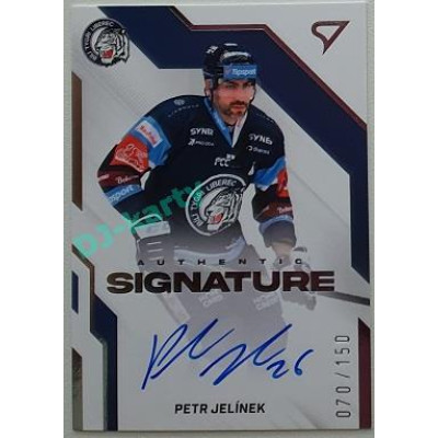 2022/23 Sportzoo ELH 2. série #AS1-PJ Petr Jelínek Signature level 1 xxx/150