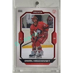 2023/24 Goal cards Chance Liga 2. série #314 Ondřej Hrachovský Red Expo 1of1