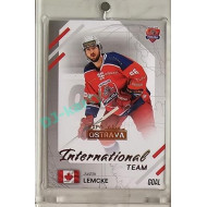 2023/24 Goal cards Chance Liga 2. série #IN-15 Justin Lemcke International Expo Ostrava 1of2