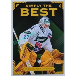 2023 Legendary Cards Simply the Best #09 Roman Čechmánek