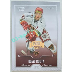 2022/23 Goal Cards Chance Liga 2. série #255 David Routa Expo Silver 1 of 3