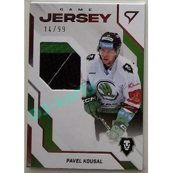 2022/23 Sportzoo ELH 2. série #GJ-KO Pavel Kousal Game Jersey 14/99