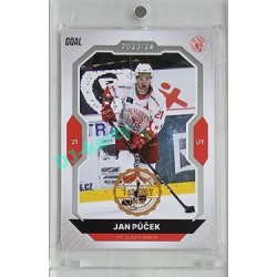 2023/24 Goal cards Chance Liga 2. série #340 Jan Půček 1st day of issue