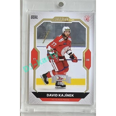 2023/24 Goal cards Chance Liga 2. série #333 David Kajínek Expo Silver 1of7