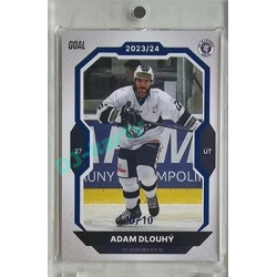 2023/24 Goal cards Chance Liga 2. série #352 Adam Dlouhý Blue 10/10