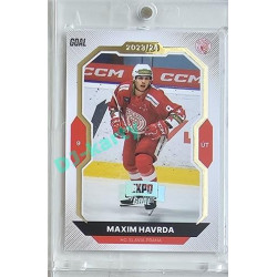 2023/24 Goal cards Chance Liga 2. série #334 Maxim Havrda Expo Silver 1of7