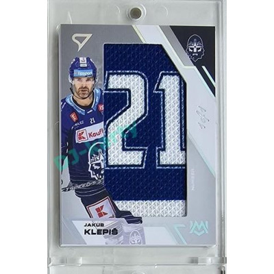 2023/24 Sportzoo ELH 2. serie #UM-JK Jakub Klepiš Unique Mark 1/1
