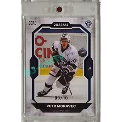2023/24 Goal cards Chance Liga 2. série #354 Petr Moravec Blue 09/10
