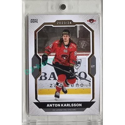 2023/24 Goal cards Chance Liga 1. série #196 Anton Karlsson Gold 1of20