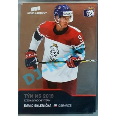 2020 MK reprezentace David Sklenička Tým MS 2019 #51 Red Promo