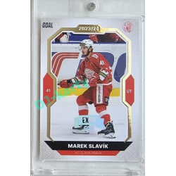 2023/24 Goal cards Chance Liga 2. série #337 Marek Slavík Expo Silver 1of7