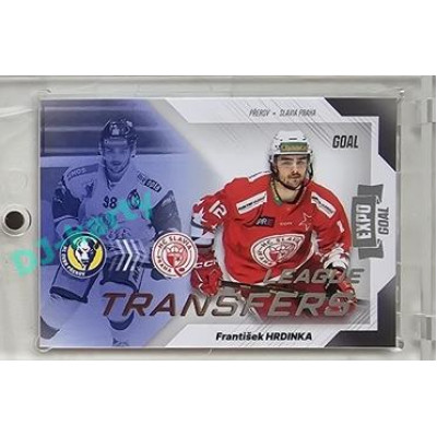2023/24 Goal cards Chance Liga 1. série #LT-17 František Hrdinka League Tranfers Expo 1of6