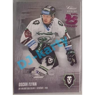 2019/20 OFS Oscar Flynn #129 x/2 Silver Rainbow Expo Pard.