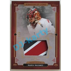 2021 OFS Kingdom of Lions Marek Mazanec #S02 2/5 Piece of Stick GOLD