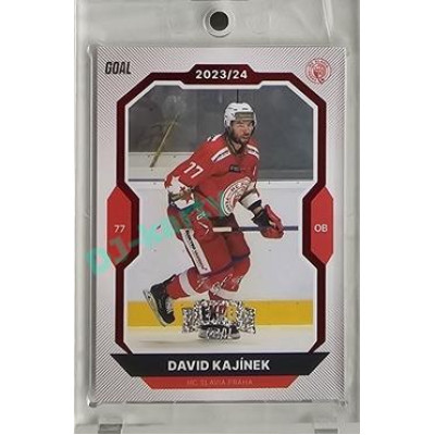 2023/24 Goal cards Chance Liga 2. série #333 David Kajínek Red Expo 1of1