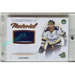 2023/24 Goal cards Chance Liga 1. série #GUM-26 Tomáš Drtil Game Used Material 14/30