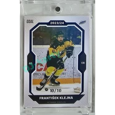 2023/24 Goal cards Chance Liga 2. série #359 František Klejna Blue 10/10