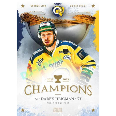 2023 Goal Cards Zlín Champions #16 Darek Hejcman