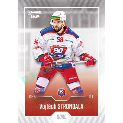 2022/23 Goal Cards Chance Liga 1. série #170 Vojtěch Střondala