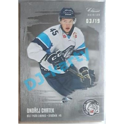 2019/20 OFS Ondřej Chrtek #347 03/19 Silver Sand