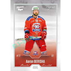 2022/23 Goal Cards Chance Liga 1. série #171 Aaron Berisha Silver 1 of 60