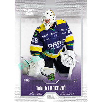2022/23 Goal Cards Chance Liga 1. série #173 Jakub Lackovič Silver 1 of 60