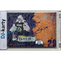 Goalie team Signature Silver 1of1