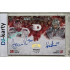 2024/25 Goal Cards Maxa liga 1. série #DS-HV David Honzík / Jakub Vondraš Double Signatures Expo Silver 1of3