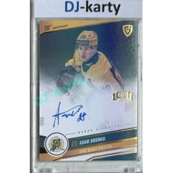 2024/25 Goal Cards Maxa liga 1. série #VS-12 Adam Srdínko 30 let od finále Signature Gold 1of4