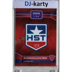 2024/25 Goal Cards Maxa liga 1. série #C-05 SK Horácká Slavia Třebíč Club Logo Expo Gold 1of6