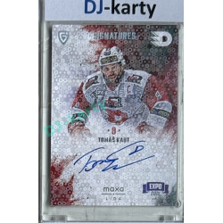2024/25 Goal Cards Maxa liga 1. série #S-PA2 Tomáš Kaut Signatures Expo Silver 1of3