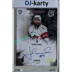 2024/25 Goal Cards Maxa liga 1. série #S-CH4 Radek Havel Signatures Expo Silver 1of3