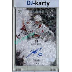 2024/25 Goal Cards Maxa liga 1. série #S-CH2 Pavel Jekel Signatures Expo Silver 1of3