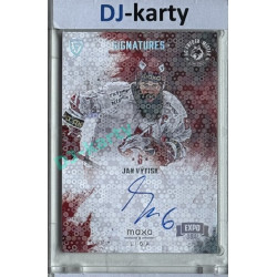 2024/25 Goal Cards Maxa liga 1. série #S-FM2 Jan Výtisk Signatures Expo Silver 1of3