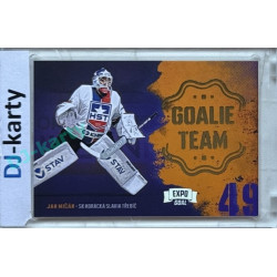 2024/25 Goal Cards Maxa liga 1. série #GT-25 Jan Mičán Goalie Team Expo Silver 1of5