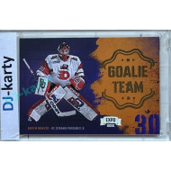 2024/25 Goal Cards Maxa liga 1. série #GT-11 David Honzík Goalie Team Expo Silver 1of5