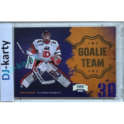 2024/25 Goal Cards Maxa liga 1. série #GT-11 David Honzík Goalie Team Expo Silver 1of5