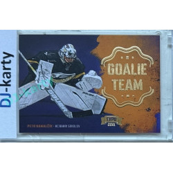 2024/25 Goal Cards Maxa liga 1. série #GT-21 Petr Hamalčík Goalie Team Expo Gold 1of3