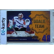 2024/25 Goal Cards Maxa liga 1. série #GT-06 Michael Petrásek Goalie Team Expo Gold 1of3
