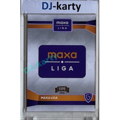 2024/25 Goal Cards Maxa liga 1. série #C-15 Maxa Liga Club Logo Expo Gold 1of6
