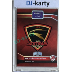 2024/25 Goal Cards Maxa liga 1. série #C-03 LHK Jestřábi Prostějov Club Logo Expo Silver 1of6