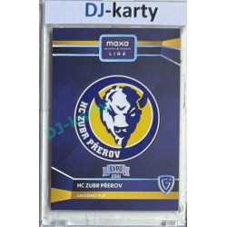 2024/25 Goal Cards Maxa liga 1. série #C-07 HC Zubr Přerov Club Logo Expo Silver 1of6