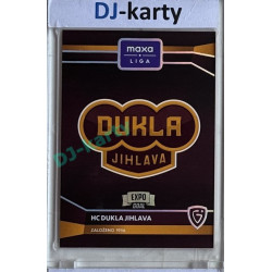 2024/25 Goal Cards Maxa liga 1. série #C-08 Dukla Jihlava Club Logo Expo Silver 1of6