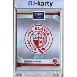 2024/25 Goal Cards Maxa liga 1. série #C-09 HC Slavia Praha Club Logo Expo Silver 1of6