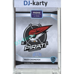 2024/25 Goal Cards Maxa liga 1. série #C-14 Piráti Chomutov Club Logo Expo Silver 1of6