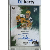 2024/25 Goal Cards Maxa liga 1. série #S-VS5 Matyáš Dědek Signatures Expo Gold 1of4